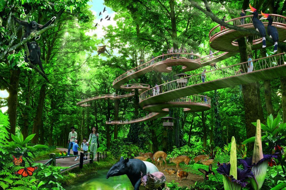 Arrived Singapore & Visit  Mandai Wildlife Reserve :