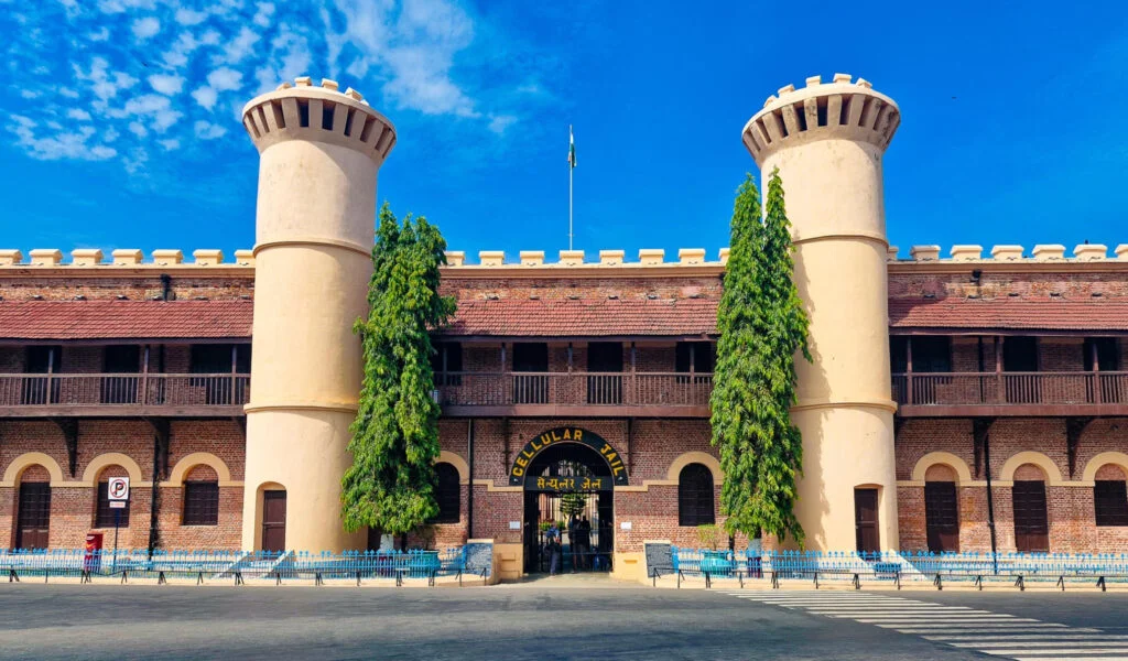 PORT BLAIR-CELLULAR JAIL-CORBYN COVE BEACH-LIGHT & SOUND SHOW