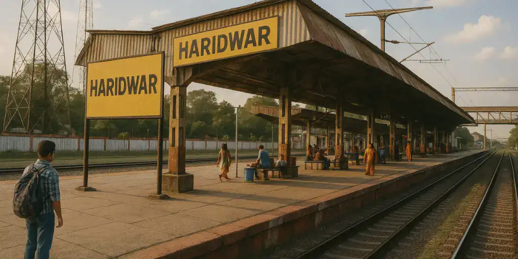 DEPARTURE FROM HARIDWAR :